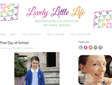 Tablet Screenshot of lovelylittlelife.org